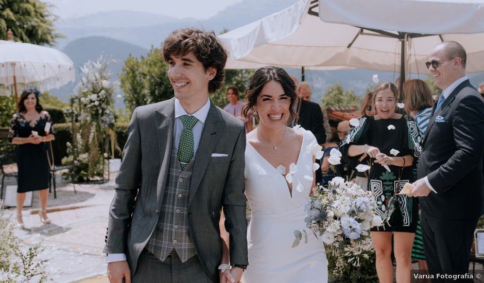 La boda de Bingen y Irune en Dima, Vizcaya