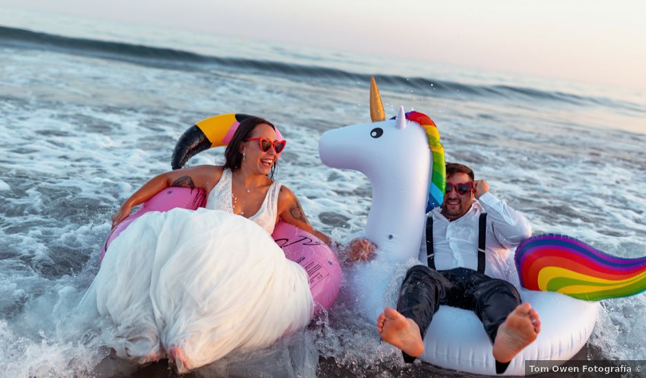 La boda de José y Jennifer en Alora, Málaga