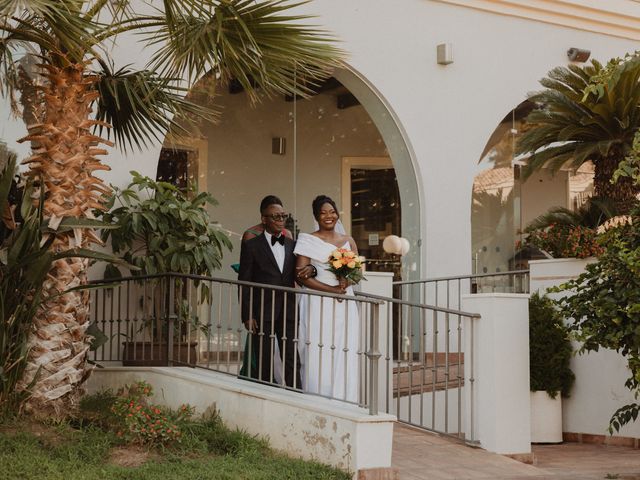 La boda de Abedunji y Blessing en Málaga, Málaga 47