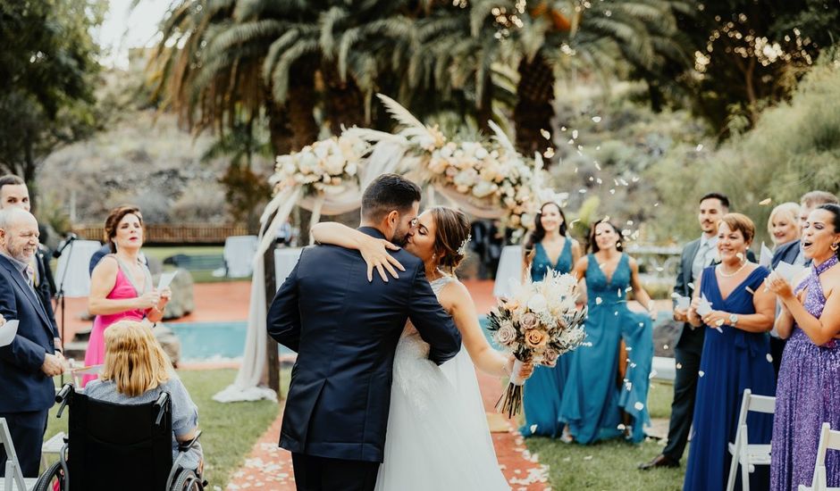 La boda de David y Zaida en Santa Maria De Guia, Las Palmas