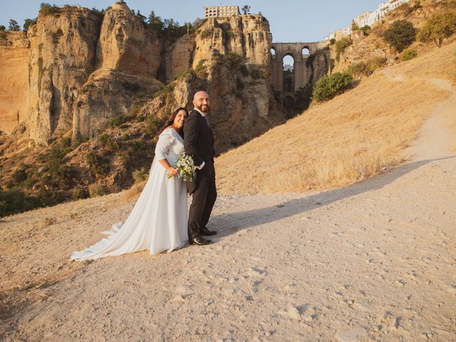 La boda de francisco y gracia en Ronda, Málaga 22