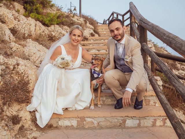 La boda de adrian y noelia en Benajarafe, Málaga 2