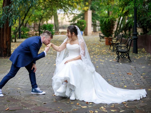 La boda de Cristian y Silvia en Algete, Madrid 1