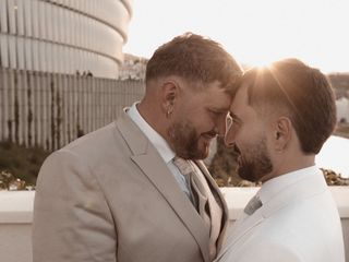 La boda de Xabier y Andoni