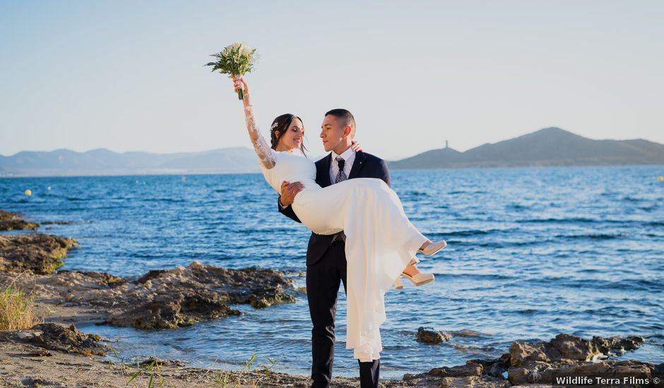 La boda de Andrés y Tamara en La Manga Del Mar Menor, Murcia