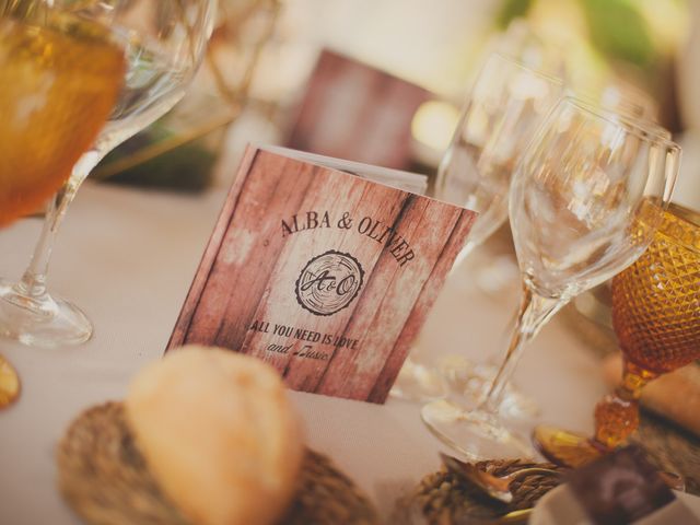 La boda de Oliver y Alba en Vilanova De Sau, Barcelona 45