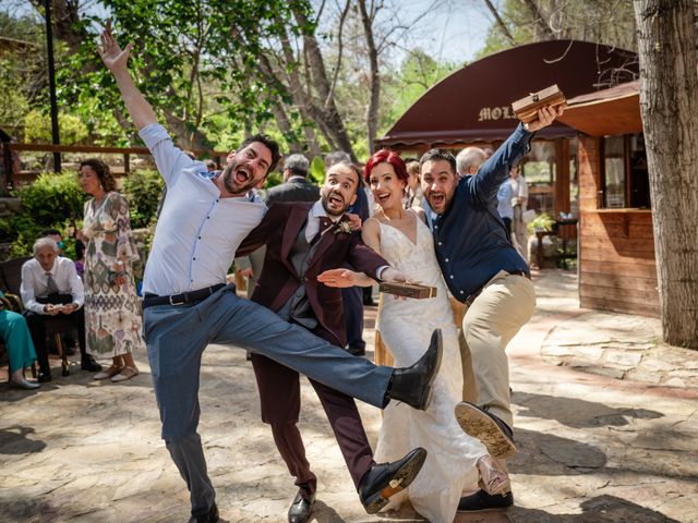 La boda de Ángel y Sara en Alborache, Valencia 69