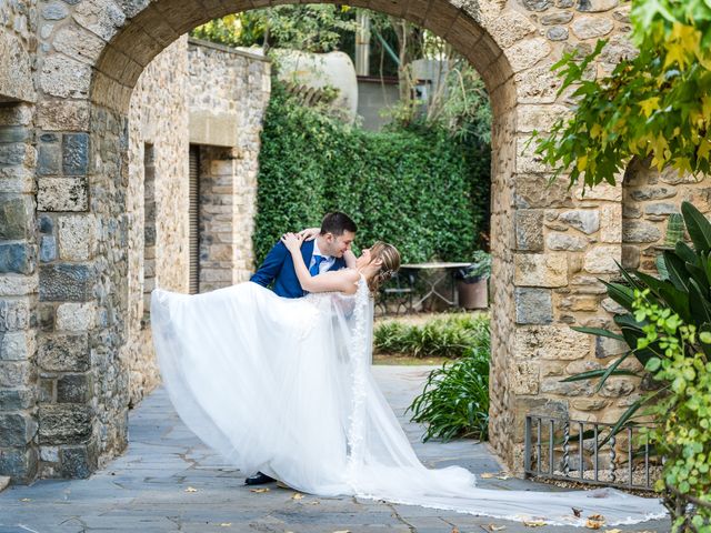 La boda de Mathias y Sònia en Fares, Girona 1