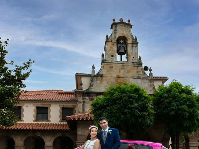 La boda de Paula y Carlos en Oruña De Pielagos, Cantabria 19