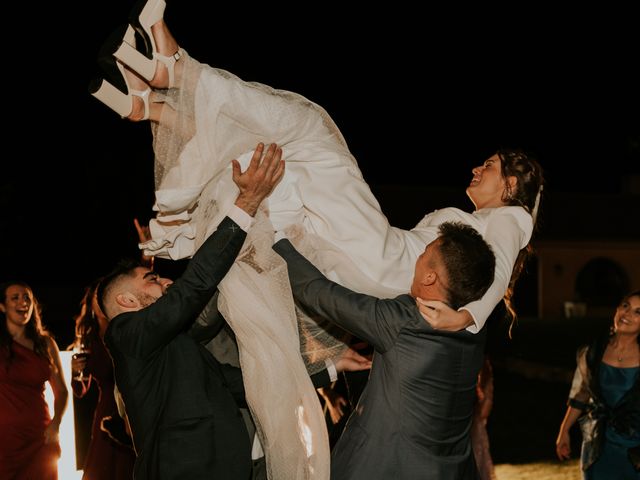 La boda de Marco y María en Alcazaren, Valladolid 131