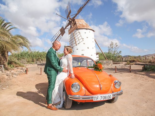 La boda de Felix y Ana en El Roque (Cotillo), Las Palmas 99