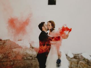 La boda de Aroha y César