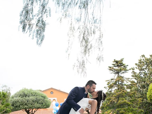 La boda de David y Inma en Sant Andreu De Llavaneres, Barcelona 1