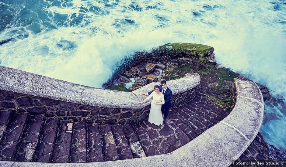 La boda de Iokin y Arantzazu en Itziar, Guipúzcoa