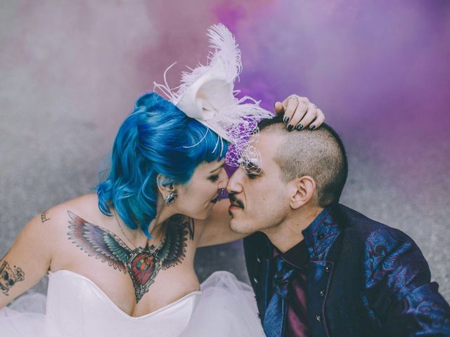 La boda de Adrián y Aida en Sant Andreu De La Vola, Barcelona 2