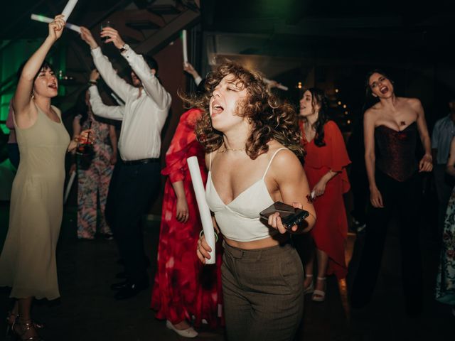 La boda de Ricardo y Leticia en La Cortina (Ujo), Asturias 80