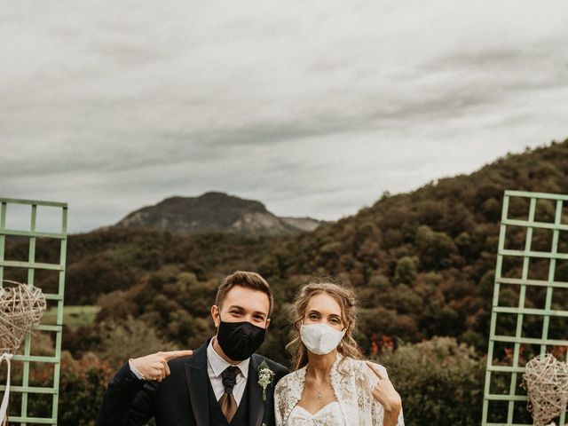 La boda de Joan M. y Rut en Canet D'adri, Girona 1