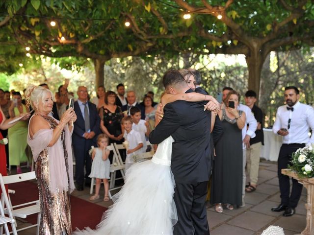 La boda de Fran y Cristina en Sant Vicenç De Montalt, Barcelona 210