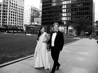 La boda de Noor y Simon