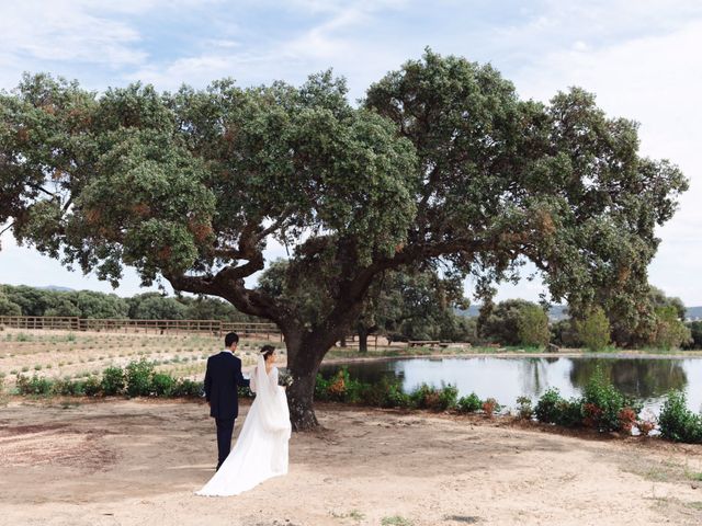 La boda de Elena y Jesús en San Lorenzo De El Escorial, Madrid 1