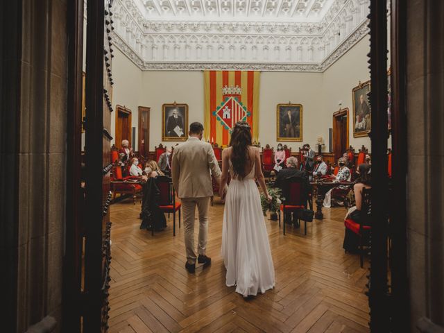 La boda de Meritxell y Ben en Sabadell, Barcelona 1