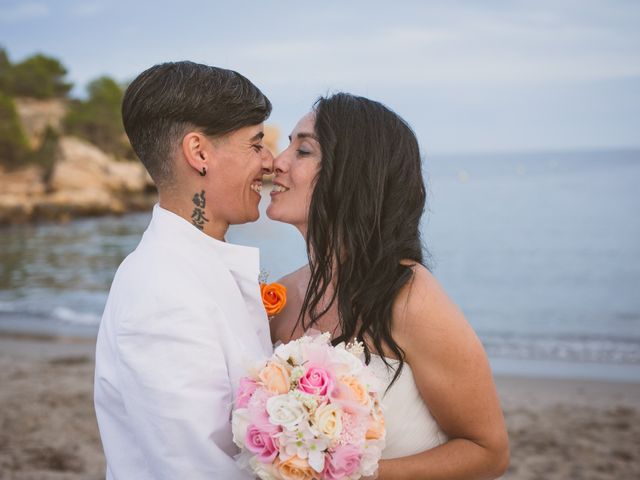 La boda de Yoly y Vane en L&apos; Ametlla De Mar, Tarragona 58