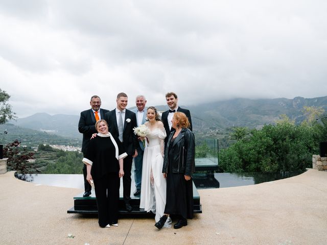 La boda de Alex y Polina en Benimantell, Alicante 62