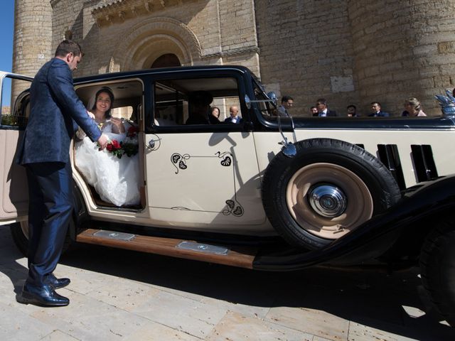 La boda de Raúl y María en Fromista, Palencia 11