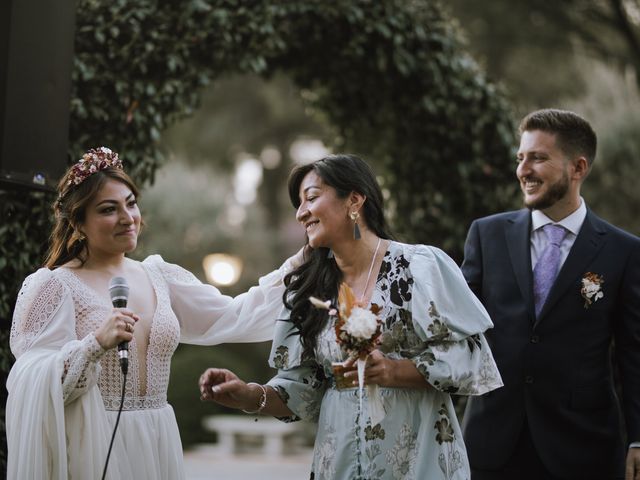 La boda de Félix y Lina en Talamanca Del Jarama, Madrid 97