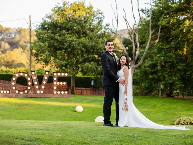 La boda de Cristian y Giovana en Sant Fost De Campsentelles, Barcelona 57