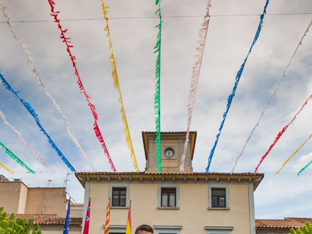 La boda de Xavi y Silvia en Brunyola, Girona 3