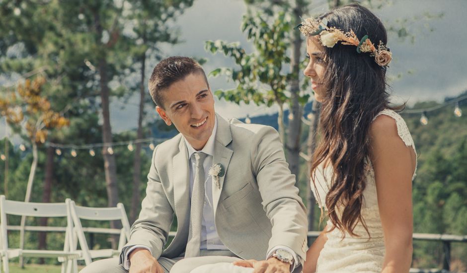 La boda de Xavi y Silvia en Brunyola, Girona