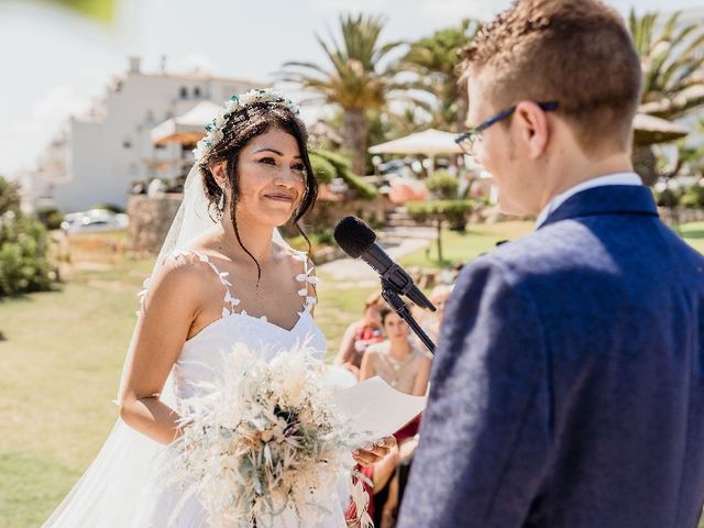 La boda de Miguel  y Abigail  en Vilanova I La Geltru, Barcelona 1