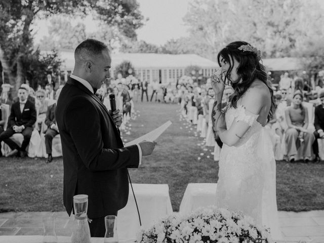 La boda de Alberto y Manuela en El Escorial, Madrid 65