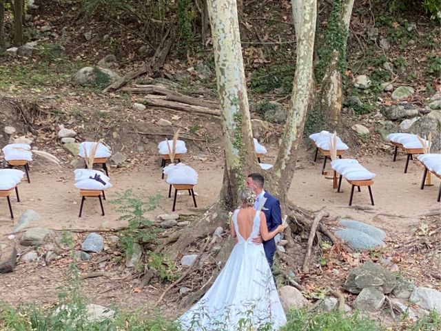 La boda de Juan y Andrea en Osor, Girona 1