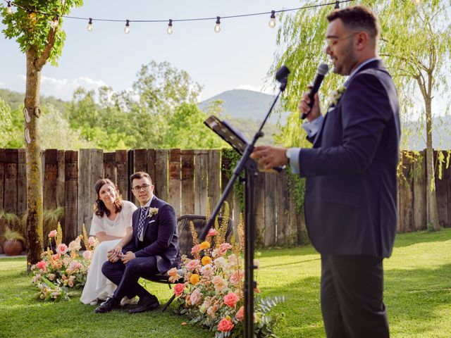 La boda de Jorge y Adriana en La Vall De Bianya, Girona 43