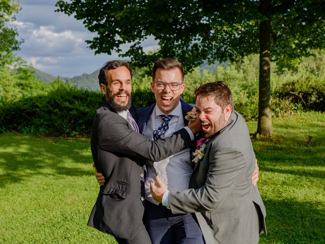 La boda de Jorge y Adriana en La Vall De Bianya, Girona 48