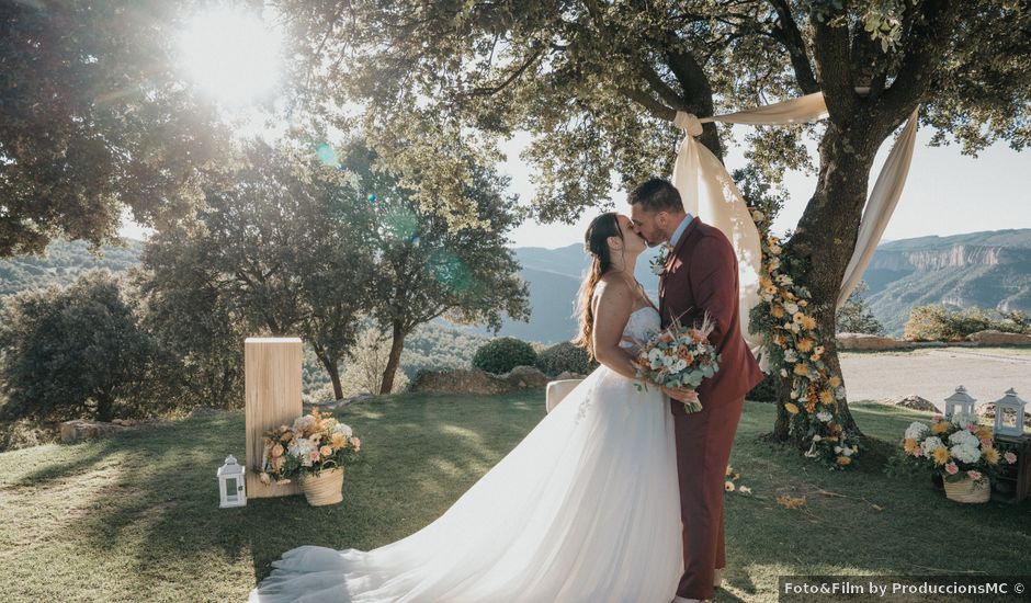 La boda de Bastien y Jessica en Montmajor, Barcelona