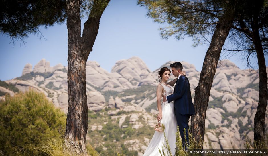 La boda de Adriana y Ismael en El Bruc, Barcelona