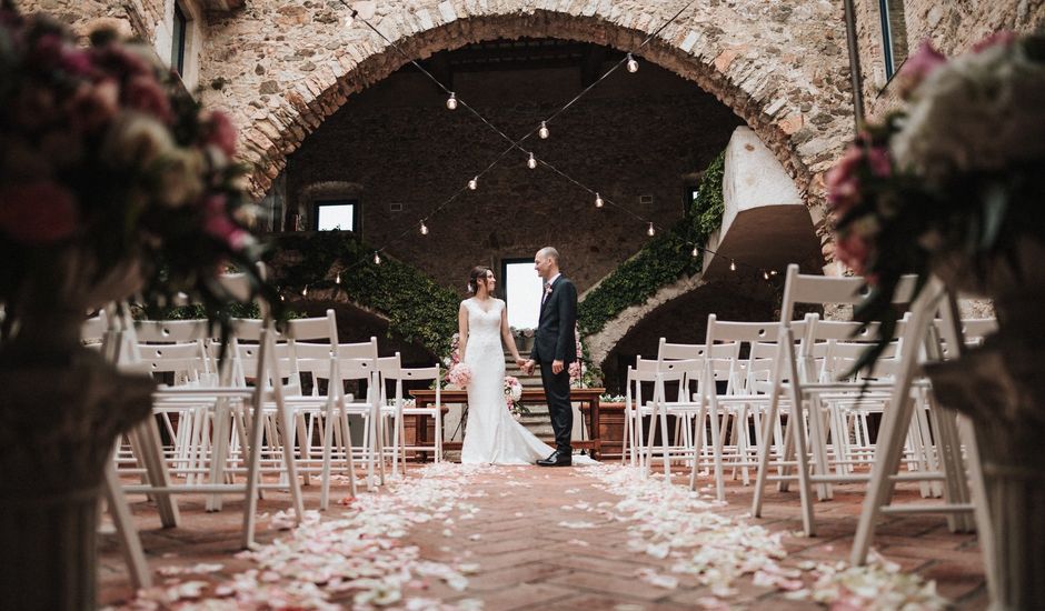 La boda de David y Sheila  en Llafranc, Girona