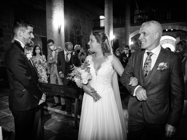 La boda de Aida y Sebastien en Valverde De La Vera, Cáceres 28