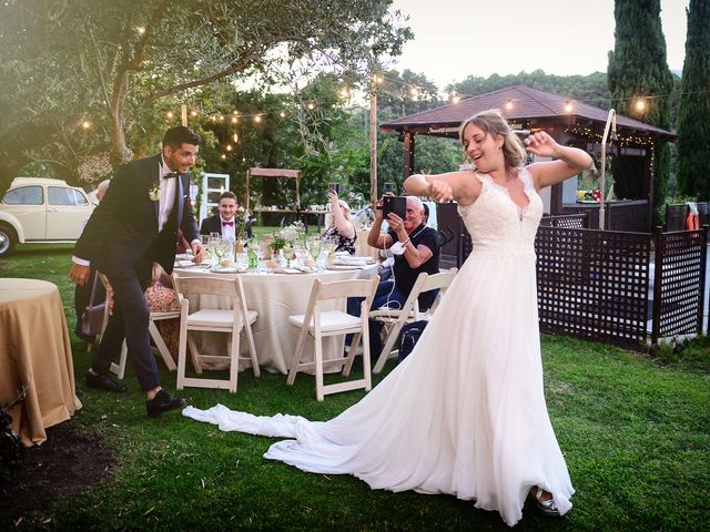 La boda de Aida y Sebastien en Valverde De La Vera, Cáceres 69