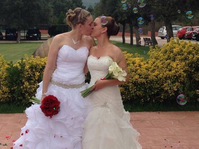 La boda de Jèssica  y Rocio  en Santa Cristina, Girona 1