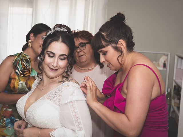 La boda de Israel y Azahar en Calamonte, Badajoz 19