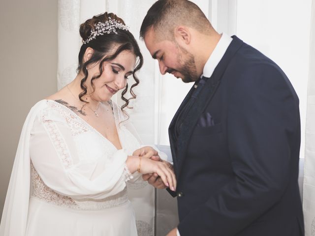 La boda de Israel y Azahar en Calamonte, Badajoz 25