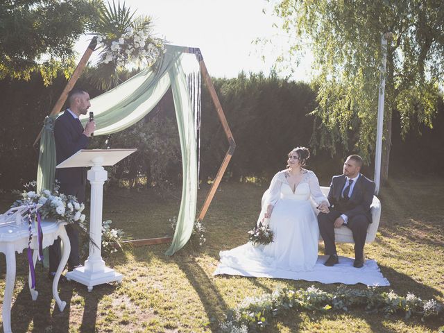 La boda de Israel y Azahar en Calamonte, Badajoz 32