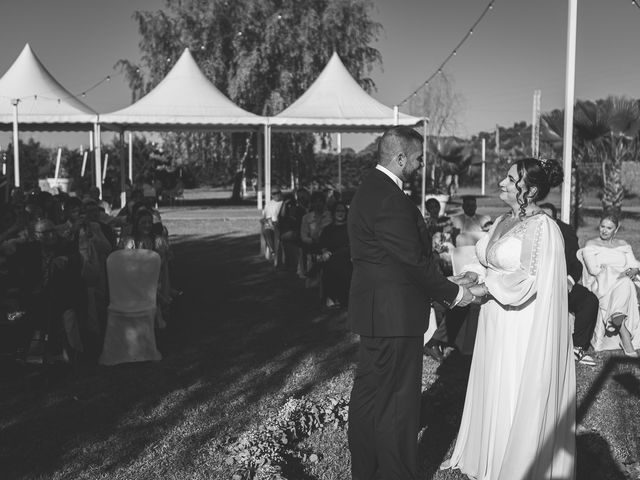 La boda de Israel y Azahar en Calamonte, Badajoz 37