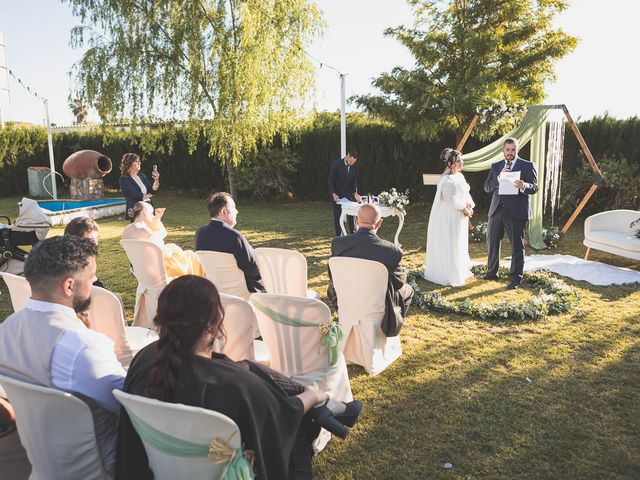 La boda de Israel y Azahar en Calamonte, Badajoz 40
