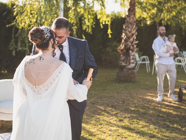 La boda de Israel y Azahar en Calamonte, Badajoz 41