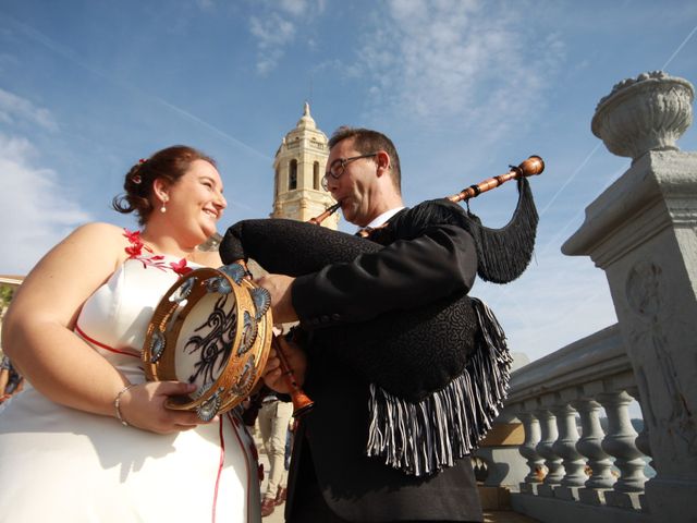La boda de Juan Manuel  y Vanesa  en Sitges, Barcelona 1